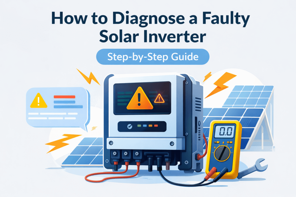 How to Diagnose a Faulty Solar Inverter