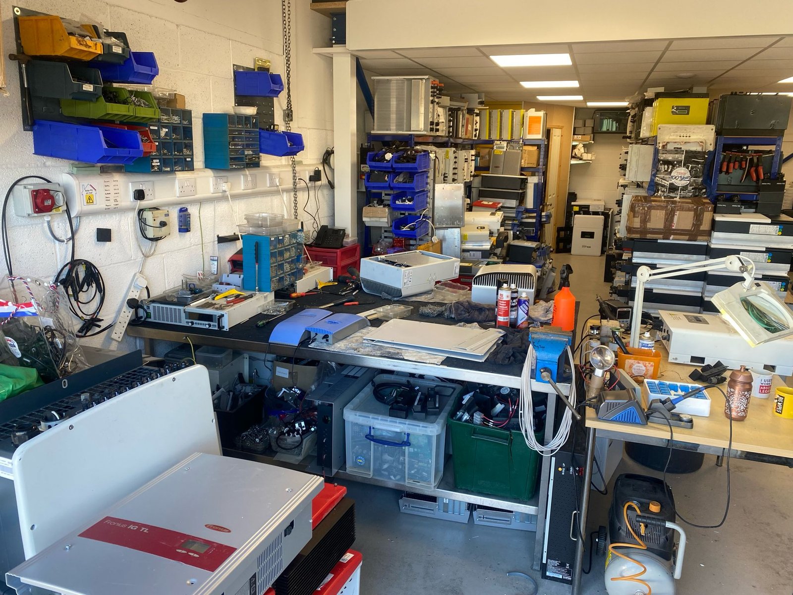 New solar inverters have arrived in our warehouse