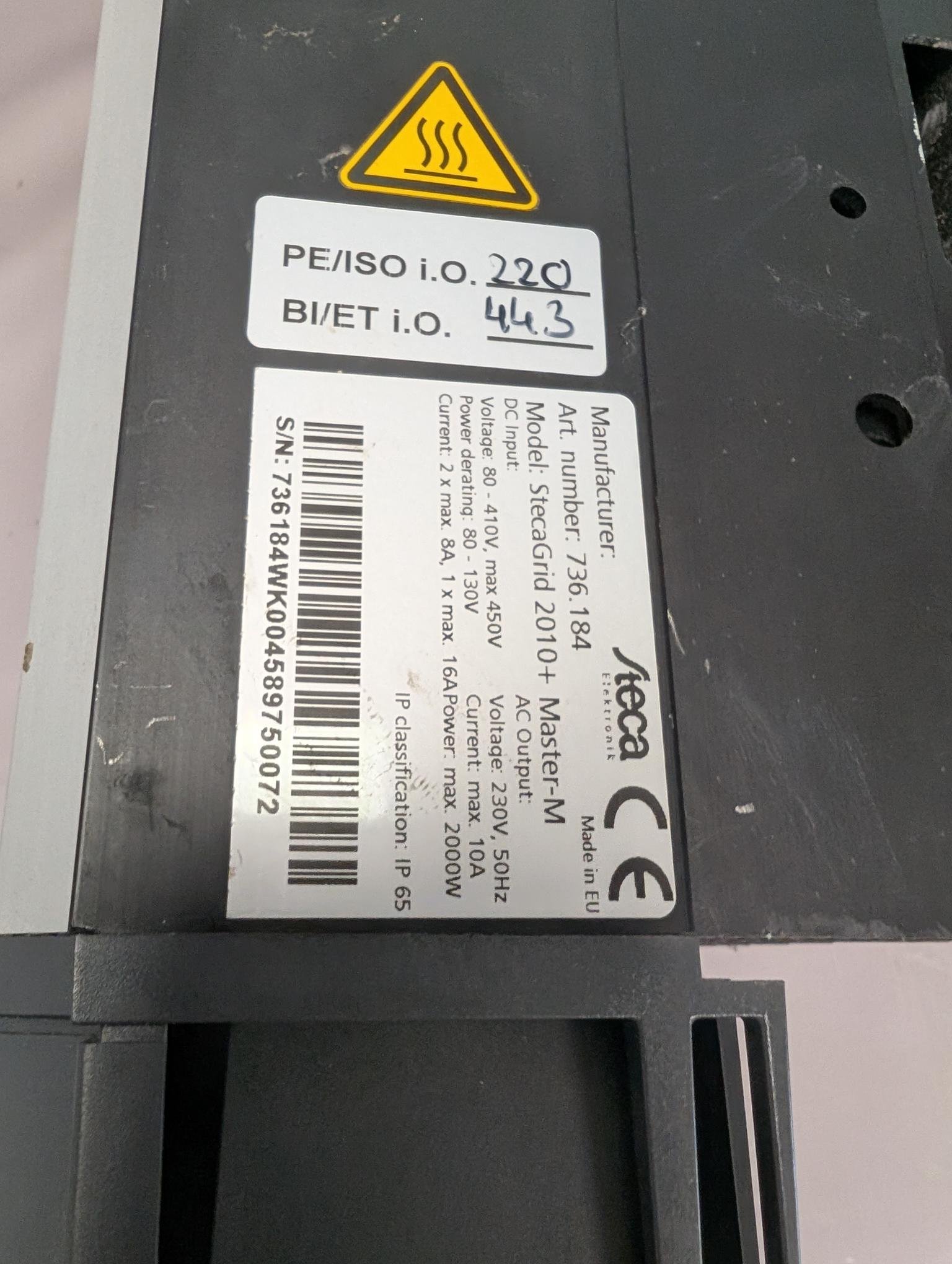 Philips -StecaGrid 2000+ Master and slave unit 4 kw system - Image 6