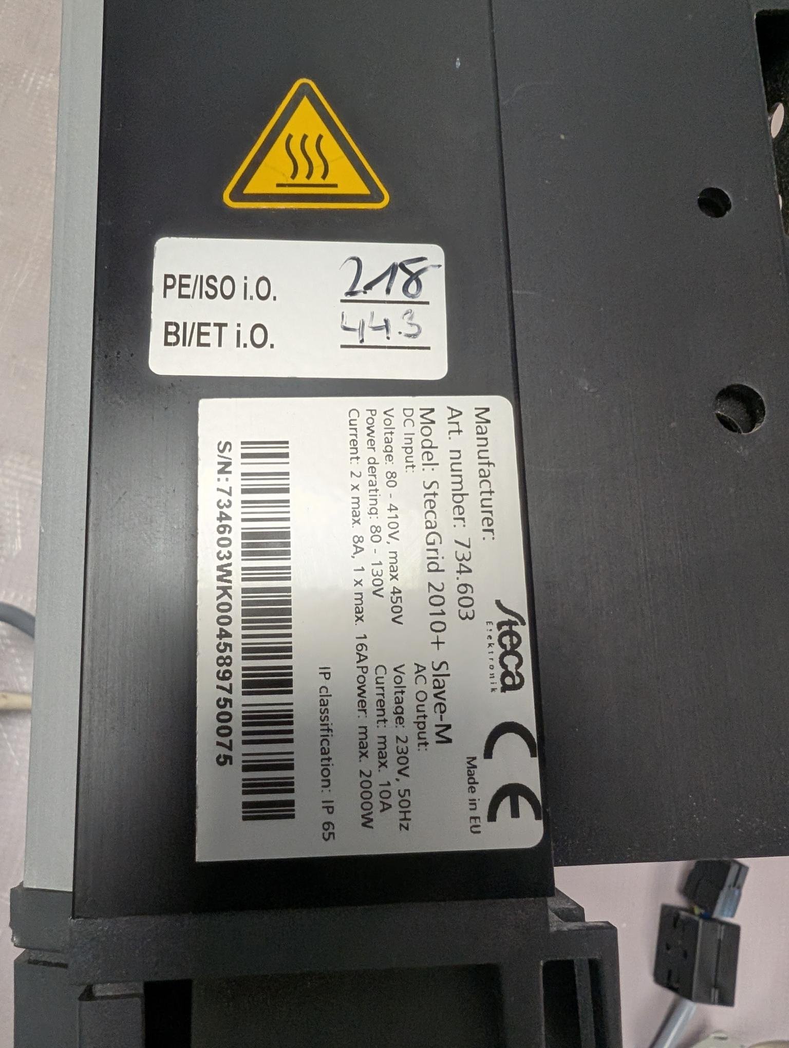 Philips -StecaGrid 2000+ Master and slave unit 4 kw system - Image 5