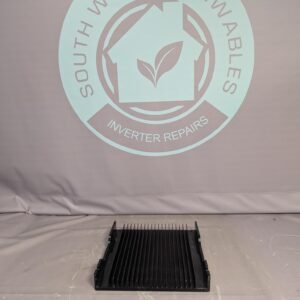 Aluminium heatsink 370 mm x 350 mm x 50 mm