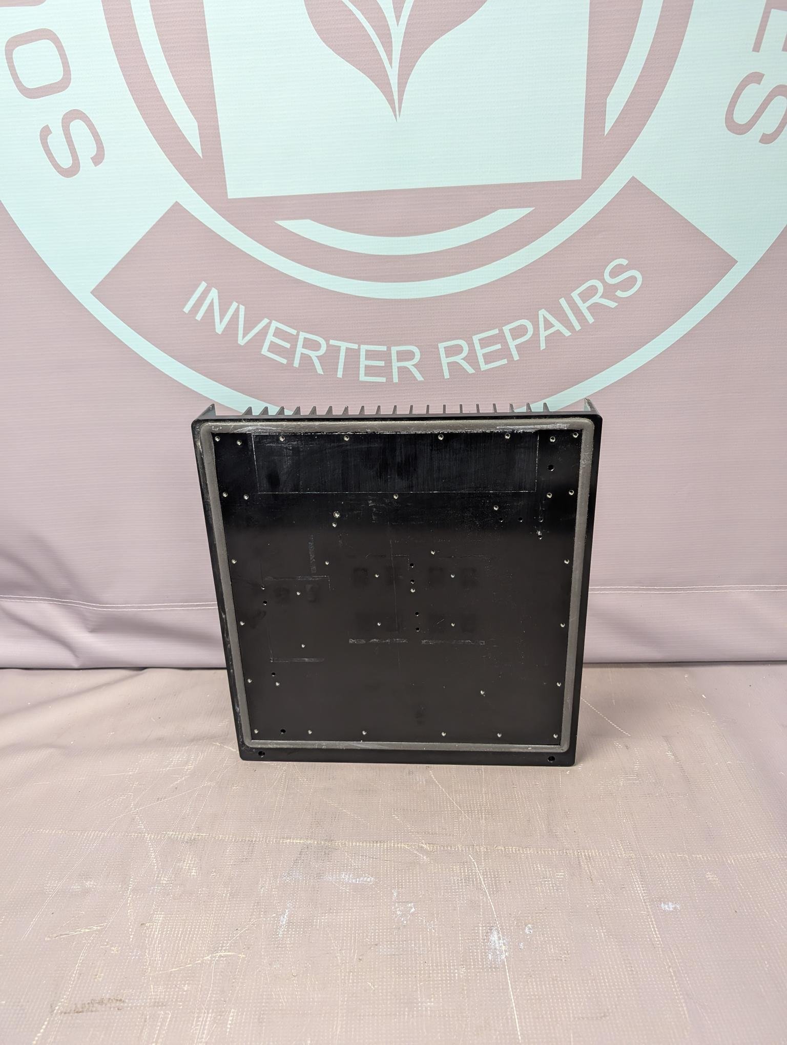 Aluminium heatsink 370 mm x 350 mm x 50 mm - Image 4