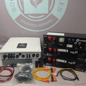 Fox H1-3.7-E-G2 hybrid inverter and HV 2600 x 2 battery kit