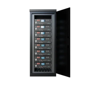 Fogstar Energy 40.96kWh IP56 outdoor battery system with 8 rack batteries