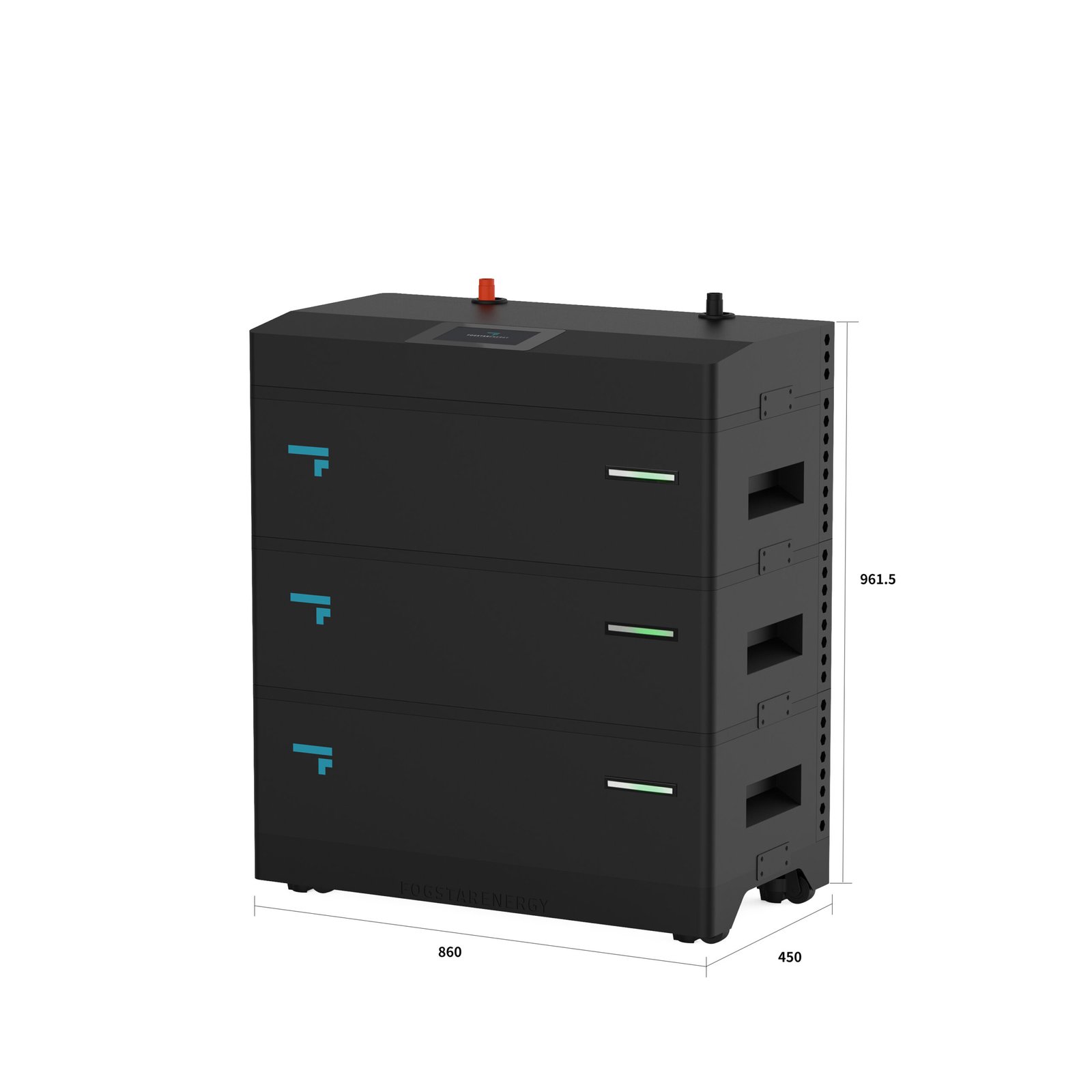 Fogstar Energy IP65-Rated 48V 16.1kWh Modular LiFePO4 Battery Stack