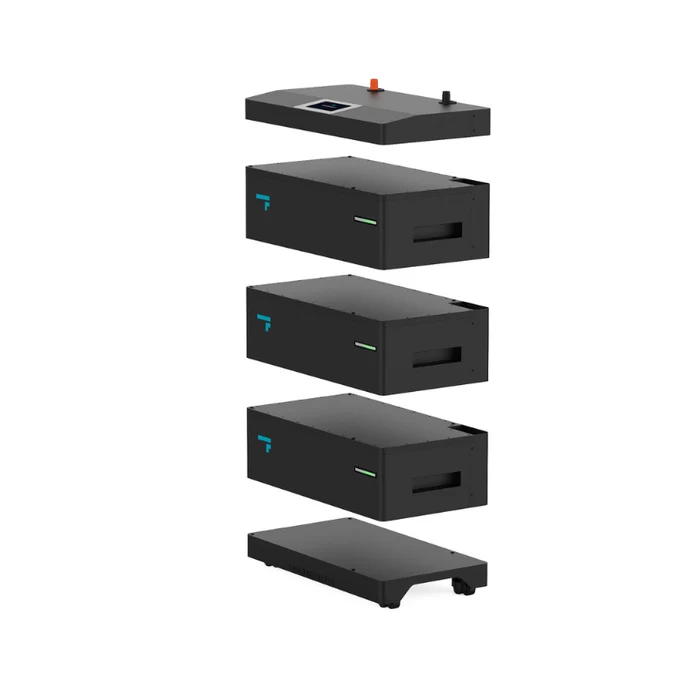 Fogstar Energy 48.3kWh IP65 48V modular LiFePO4 solar battery stack with three modules