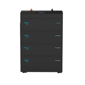 Fogstar Energy 64.4kWh IP65 modular solar battery storage stack with four 16.1kWh LiFePO4 modules