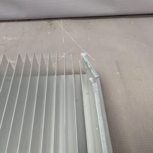 Extra Large Aluminium Heatsink – 590 x 390 x 65mm 10.5kg Damaged Fins