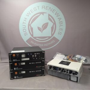 Fox H1-5.0-E hybrid inverter and Mira HV 2500 x 2 battery kit