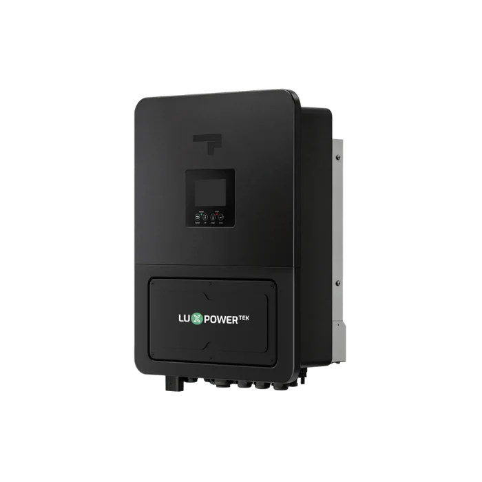 Fogstar x LuxpowerTek GEN3 3.6–6kW single-phase hybrid solar inverter in black