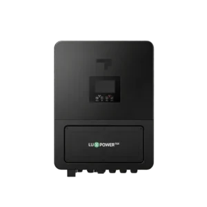Fogstar x LuxpowerTek GEN3 3.6–6kW single-phase hybrid solar inverter in black