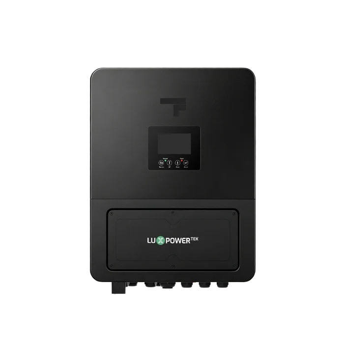 Fogstar x LuxpowerTek GEN3 3.6–6kW single-phase hybrid solar inverter in black