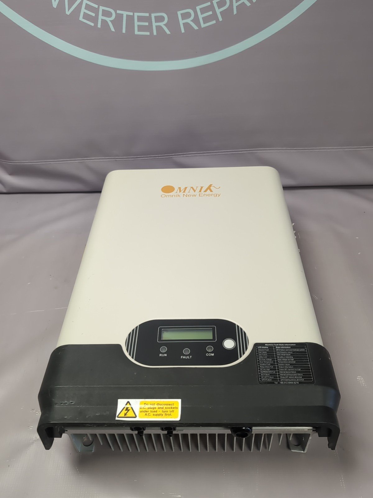 Omnik Omniksol 3K-TL 3KW Solar PV Inverter 3300 Watts - Image 3