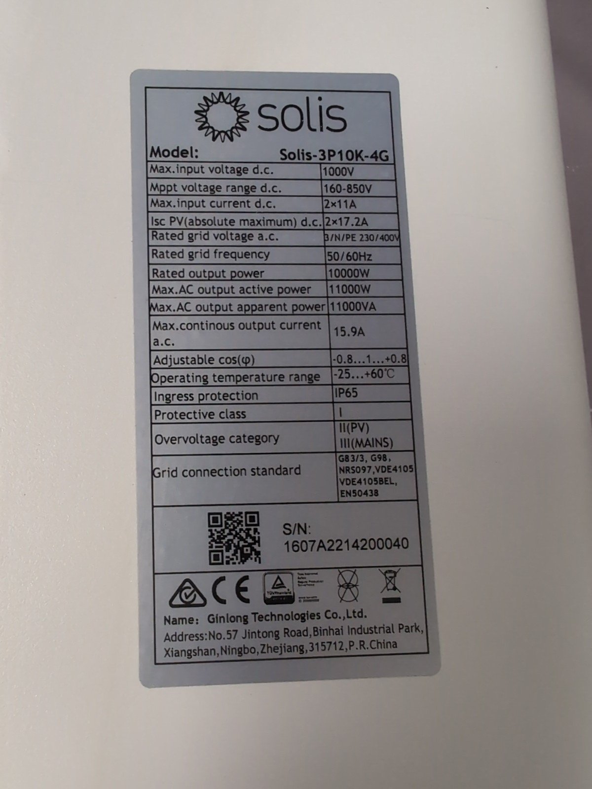 Solis-3P10K-4G 3 Phase Solar Panel Inverter (Solis-3P10K-4G)V10 KW 3phase Unit - Image 7
