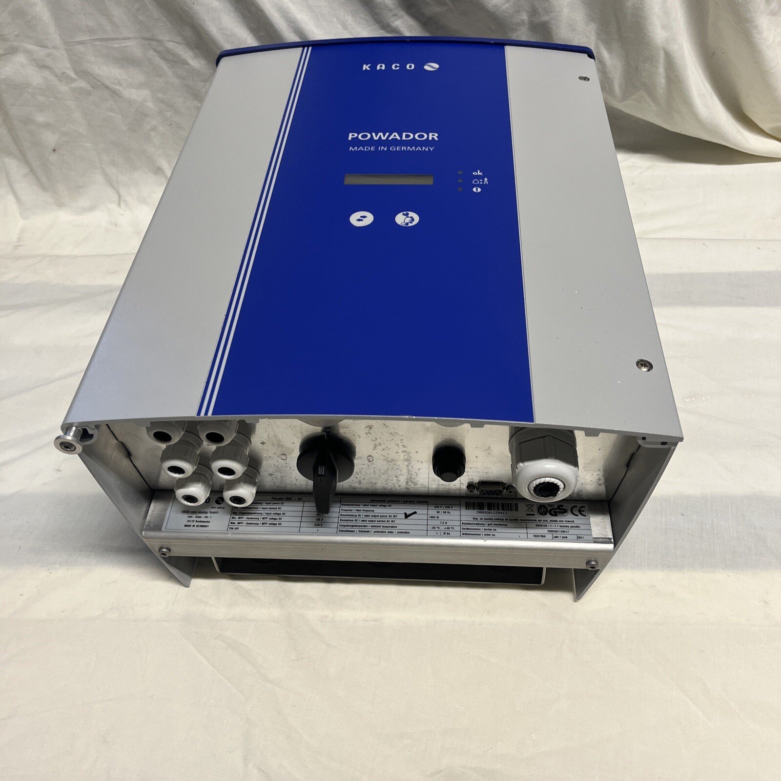 Kaco Powador 2002-INT 2kW Solar PV Inverter – Grid-Tied – Hard Wired - Image 3