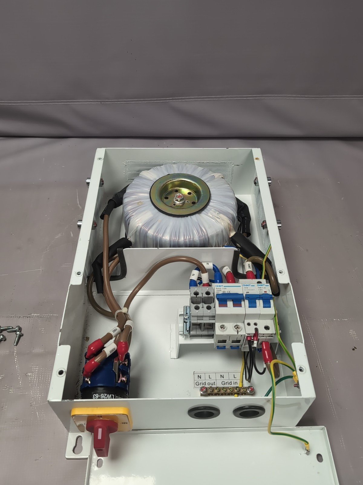 Eco Wurx 220-250 V - 50hz - 60 Amp Voltage Optimiser EWVO 60-4S Voltage Switch - Image 8